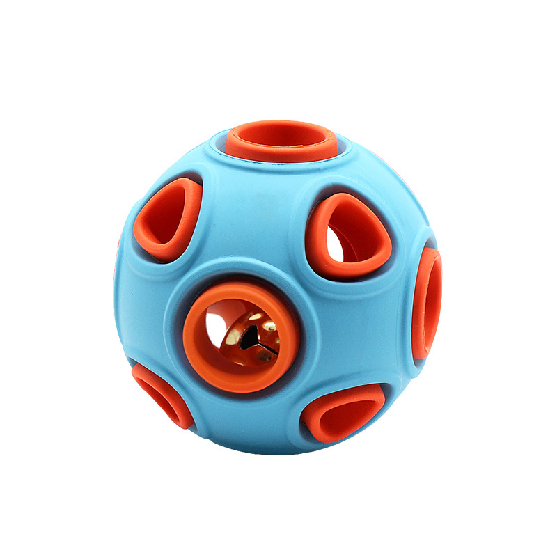 Exclusive for Cross-Border Pet Toy Dog Bite-Resistant Toy Ball Ringing Sound Molar Training Ball Pet Supplies Wholesale