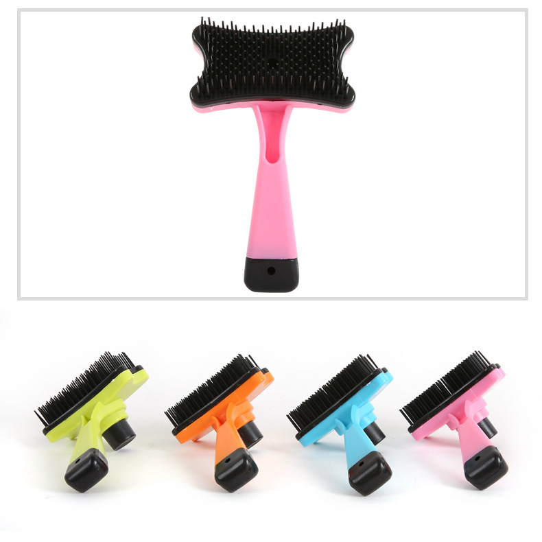 Pet Dog Comb Cat Comb Dog Hair Brush Teddy Small and Medium-Sized Dogs Brush Comb Needle Comb Pet Supplies