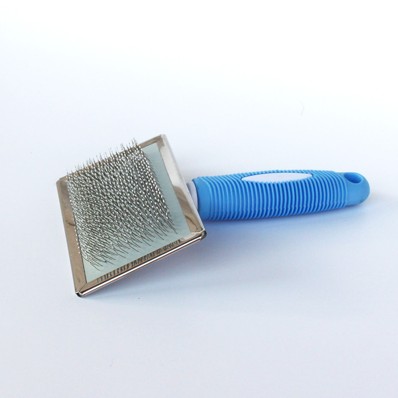 High Quality Pet Comb Soft Rubber Handle Beauty Comb Cat Dog Massage Comb Knot Hair Removal Brush Supplies High Quality Pet Comb Soft Rubber Handle Beauty Comb Cat Dog Massage Comb Knot Hair Removal Brush Supplies