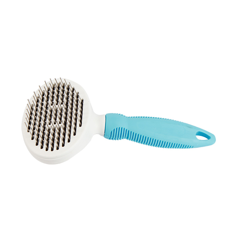 Pet Comb Dog Hair Brush Pet Self-Cleaning Needle Comb Small and Medium Dogs Automatic Hair Removal Comb Cat Hair Comb Factory Direct Sales