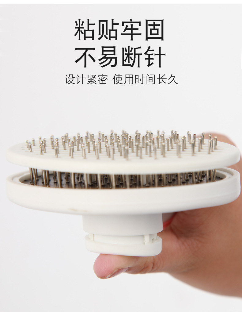 Pet Comb Dog Hair Brush Pet Self-Cleaning Needle Comb Small and Medium Dogs Automatic Hair Removal Comb Cat Hair Comb Factory Direct Sales Pet Comb Dog Hair Brush Pet Self-Cleaning Needle Comb Small and Medium Dogs Automatic Hair Removal Comb Cat Hair Comb Factory Direct Sales