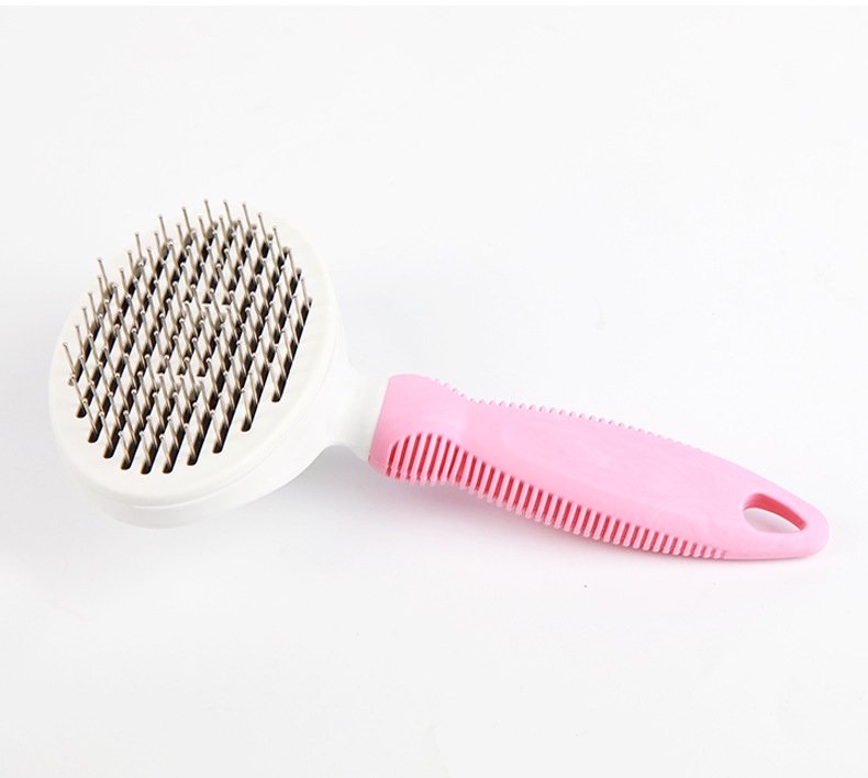 Pet Comb Dog Hair Brush Pet Self-Cleaning Needle Comb Small and Medium Dogs Automatic Hair Removal Comb Cat Hair Comb Factory Direct Sales Pet Comb Dog Hair Brush Pet Self-Cleaning Needle Comb Small and Medium Dogs Automatic Hair Removal Comb Cat Hair Comb Factory Direct Sales