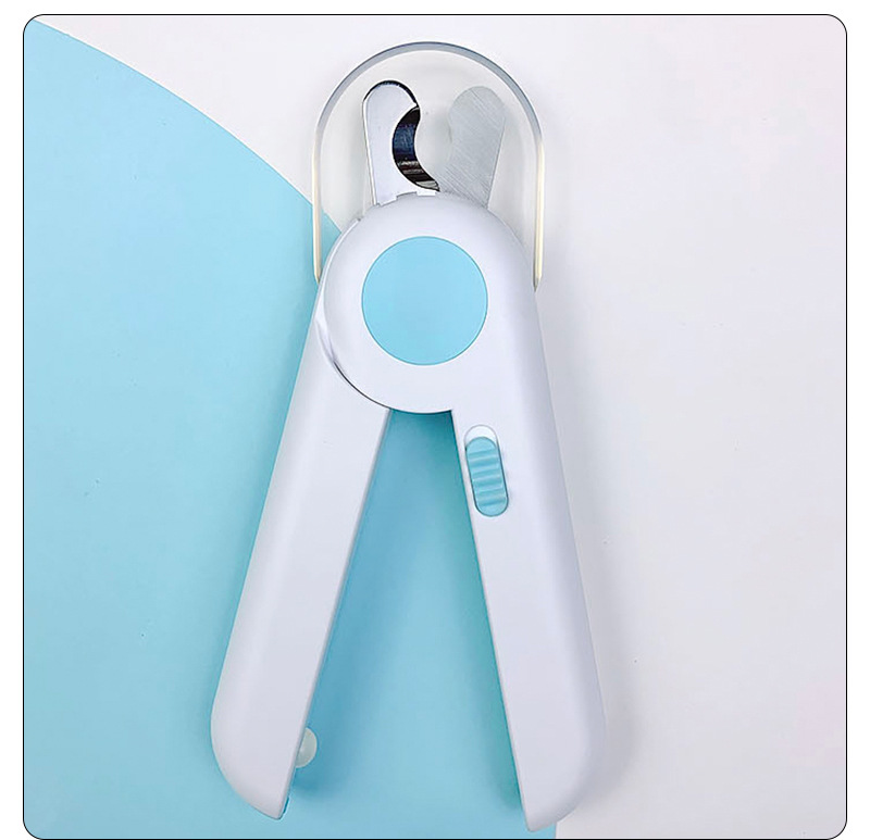 Cat Nail Clippers Nail Grinder Dog Nail Clippers Pet Nail Clipper LED Light Anti-Blood Position Manicure Supplies