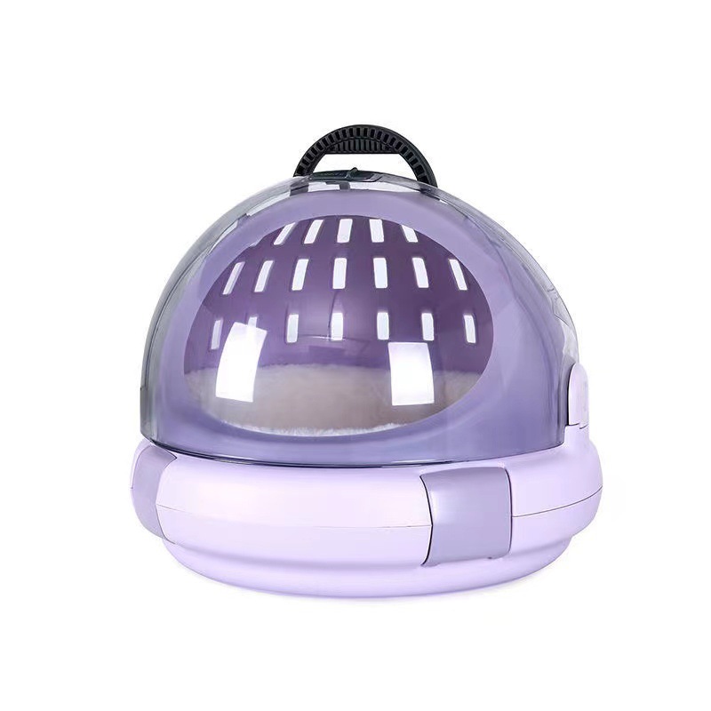 Space Capsule Cat Pet Backpack Transparent Dog Backpack out Breathable and Portable Pet Bag Chest Backpack