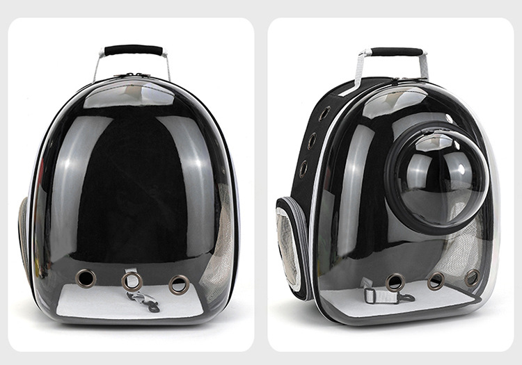 Space Capsule Cat Pet Backpack Transparent Dog Backpack out Breathable and Portable Pet Bag Chest Backpack