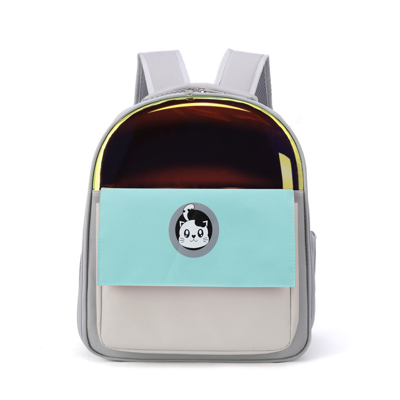 Pet Backpack Backpack Portable Cat School Bag Dog Bag Winter Cat Supplies Factory Direct Sales Supply Backpack