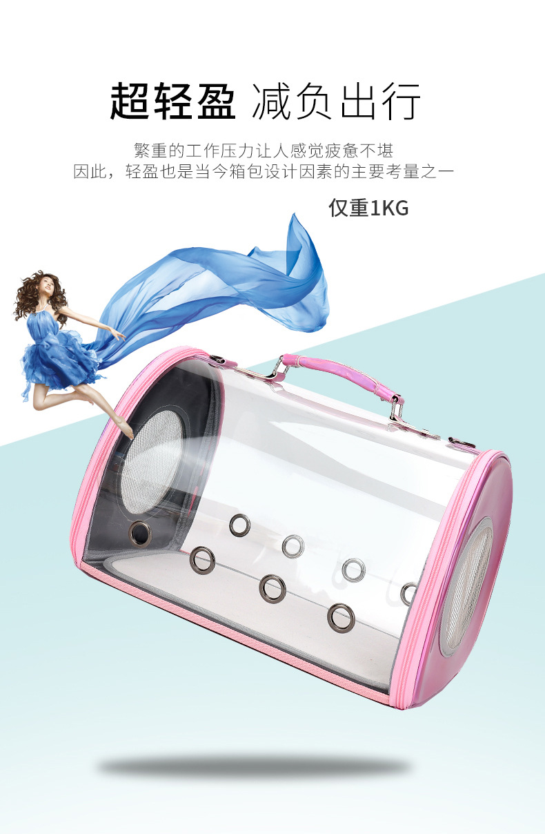 Cat Bag Space Capsule Pet Backpack Cat Outing Carry Bag Portable Crossbody Backpack Cat Cage Cat Supplies