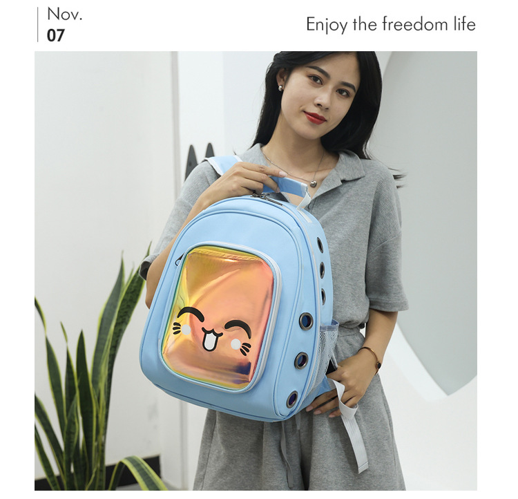 Spot Portable Cat Bag Space Capsule Laser Pet Backpack Large Capacity Backpack Cat Transparent Bag Spot Portable Cat Bag Space Capsule Laser Pet Backpack Large Capacity Backpack Cat Transparent Bag