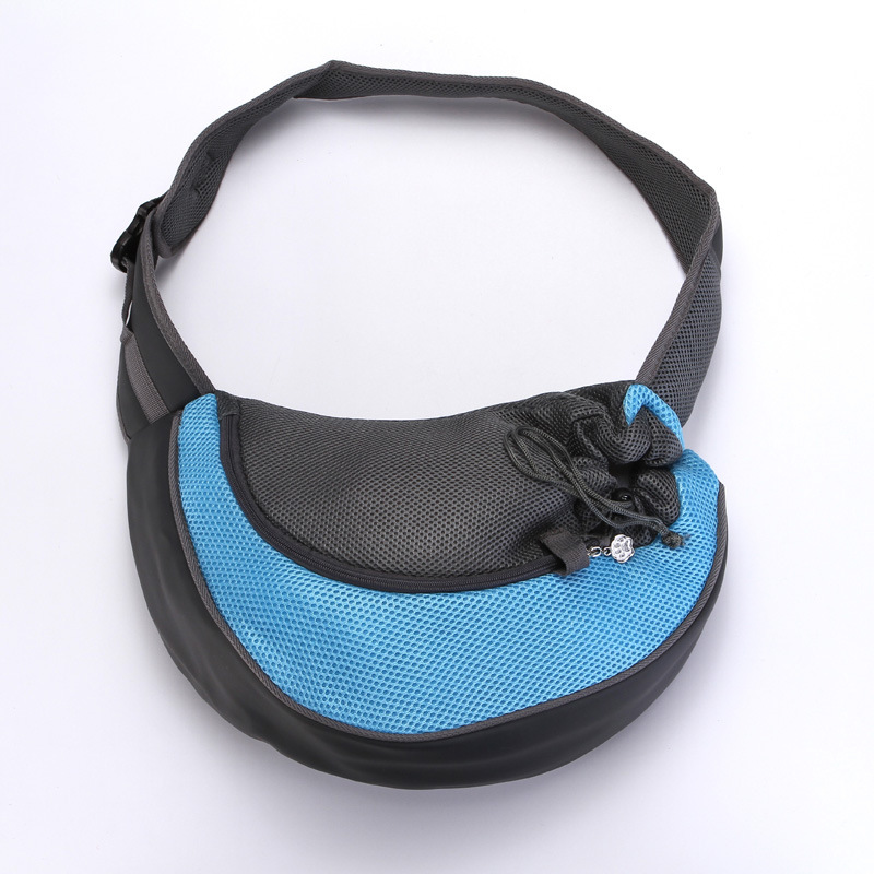 Cat and dog travel portable cross body single shoulder bag breathable mesh pet backpack pet supplies wholesale Cat and dog travel portable cross body single shoulder bag breathable mesh pet backpack pet supplies wholesale