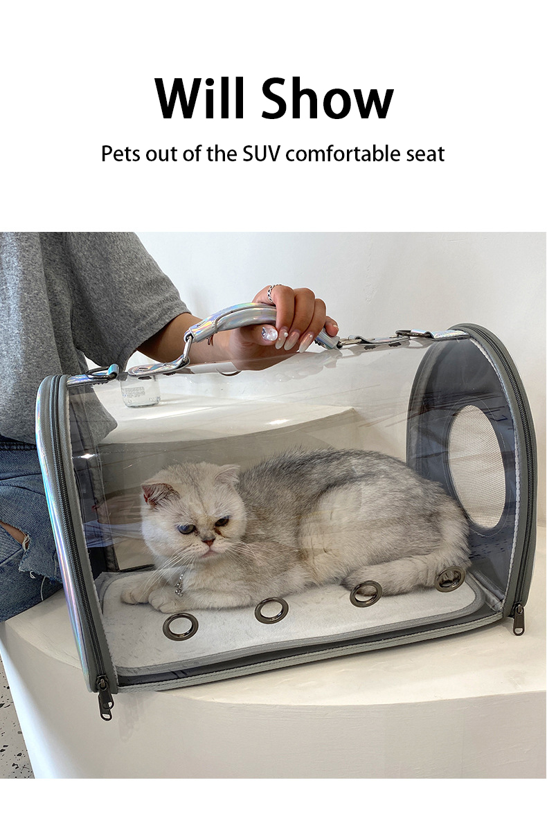 Space Capsule Cat Pet Backpack Transparent Dog Backpack out Breathable and Portable Pet Bag Chest Backpack Space Capsule Cat Pet Backpack Transparent Dog Backpack out Breathable and Portable Pet Bag Chest Backpack