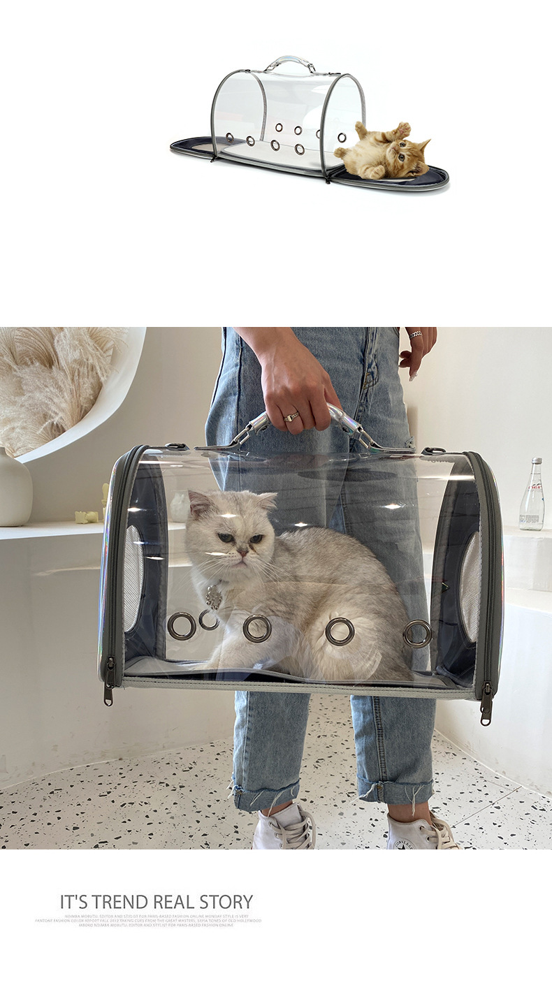 Space Capsule Cat Pet Backpack Transparent Dog Backpack out Breathable and Portable Pet Bag Chest Backpack Space Capsule Cat Pet Backpack Transparent Dog Backpack out Breathable and Portable Pet Bag Chest Backpack