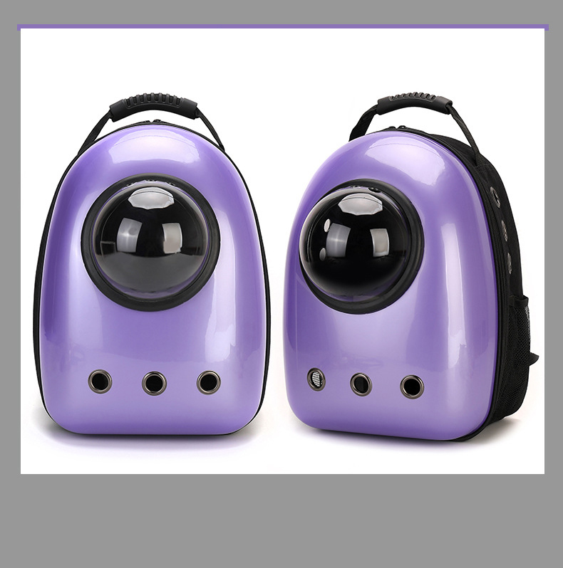 Space Capsule Cat Pet Backpack Transparent Dog Backpack out Breathable and Portable Pet Bag Chest Backpack