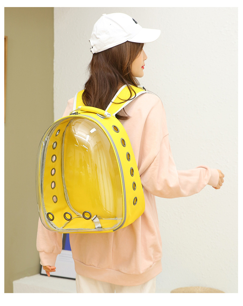 Space Capsule Cat Pet Backpack Transparent Dog Backpack out Breathable and Portable Pet Bag Chest Backpack Space Capsule Cat Pet Backpack Transparent Dog Backpack out Breathable and Portable Pet Bag Chest Backpack