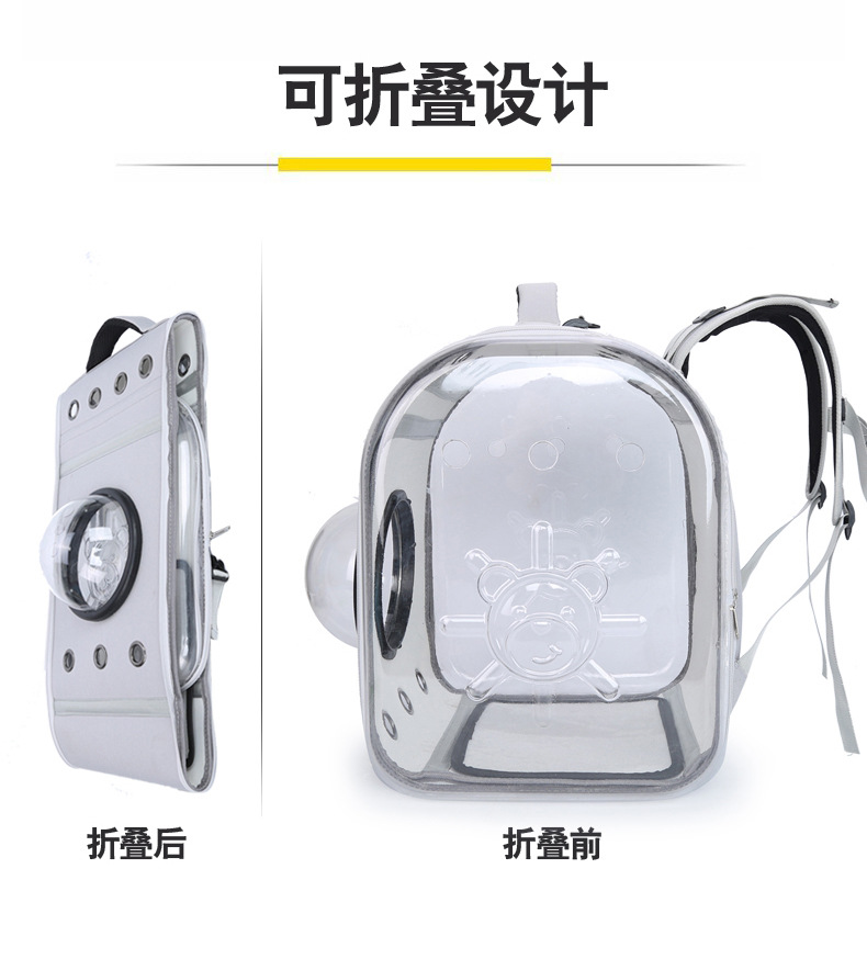 Factory Direct Sales Square Transparent Cat Bag Outing Portable Pet Bag Cute Pet Backpack Pet Cat Space Bag Cabin Factory Direct Sales Square Transparent Cat Bag Outing Portable Pet Bag Cute Pet Backpack Pet Cat Space Bag Cabin