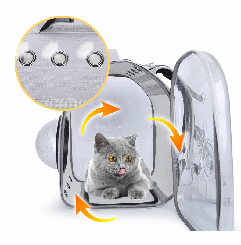 Factory Direct Sales Square Transparent Cat Bag Outing Portable Pet Bag Cute Pet Backpack Pet Cat Space Bag Cabin Factory Direct Sales Square Transparent Cat Bag Outing Portable Pet Bag Cute Pet Backpack Pet Cat Space Bag Cabin