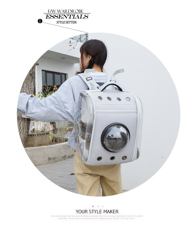 Factory Direct Sales Square Transparent Cat Bag Outing Portable Pet Bag Cute Pet Backpack Pet Cat Space Bag Cabin Factory Direct Sales Square Transparent Cat Bag Outing Portable Pet Bag Cute Pet Backpack Pet Cat Space Bag Cabin