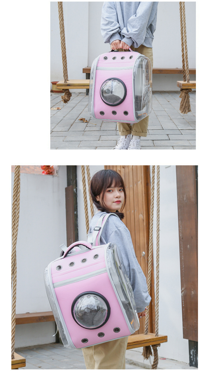 Factory Direct Sales Square Transparent Cat Bag Outing Portable Pet Bag Cute Pet Backpack Pet Cat Space Bag Cabin Factory Direct Sales Square Transparent Cat Bag Outing Portable Pet Bag Cute Pet Backpack Pet Cat Space Bag Cabin