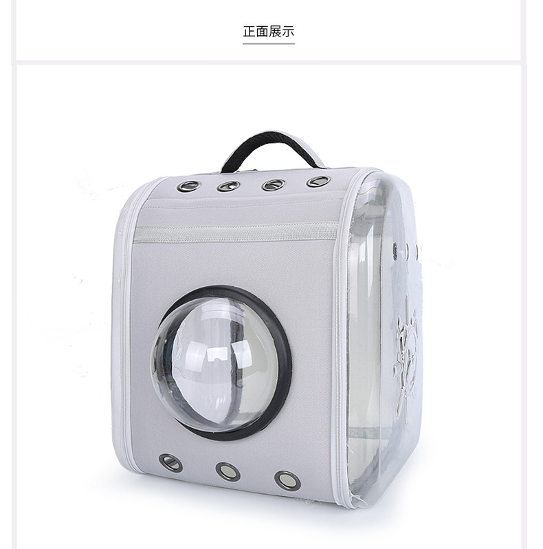 Factory Direct Sales Square Transparent Cat Bag Outing Portable Pet Bag Cute Pet Backpack Pet Cat Space Bag Cabin Factory Direct Sales Square Transparent Cat Bag Outing Portable Pet Bag Cute Pet Backpack Pet Cat Space Bag Cabin