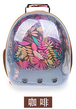 Double Shoulder Cat Backpack Outing Pet Backpack Space Capsule Fully Transparent Portable Pet Supplies Double Shoulder Cat Backpack Outing Pet Backpack Space Capsule Fully Transparent Portable Pet Supplies