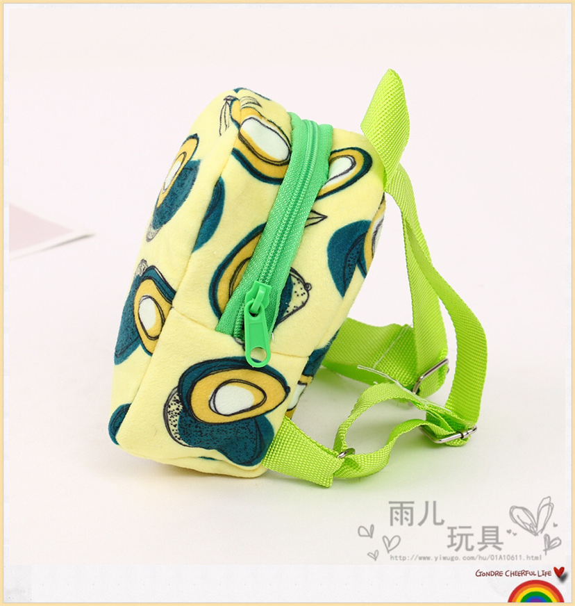 Plush Toy Bag Kids' Toy Bag Avocado Coin Purse Pet Backpack Pet Supplies Pouch Plush Toy Bag Kids' Toy Bag Avocado Coin Purse Pet Backpack Pet Supplies Pouch