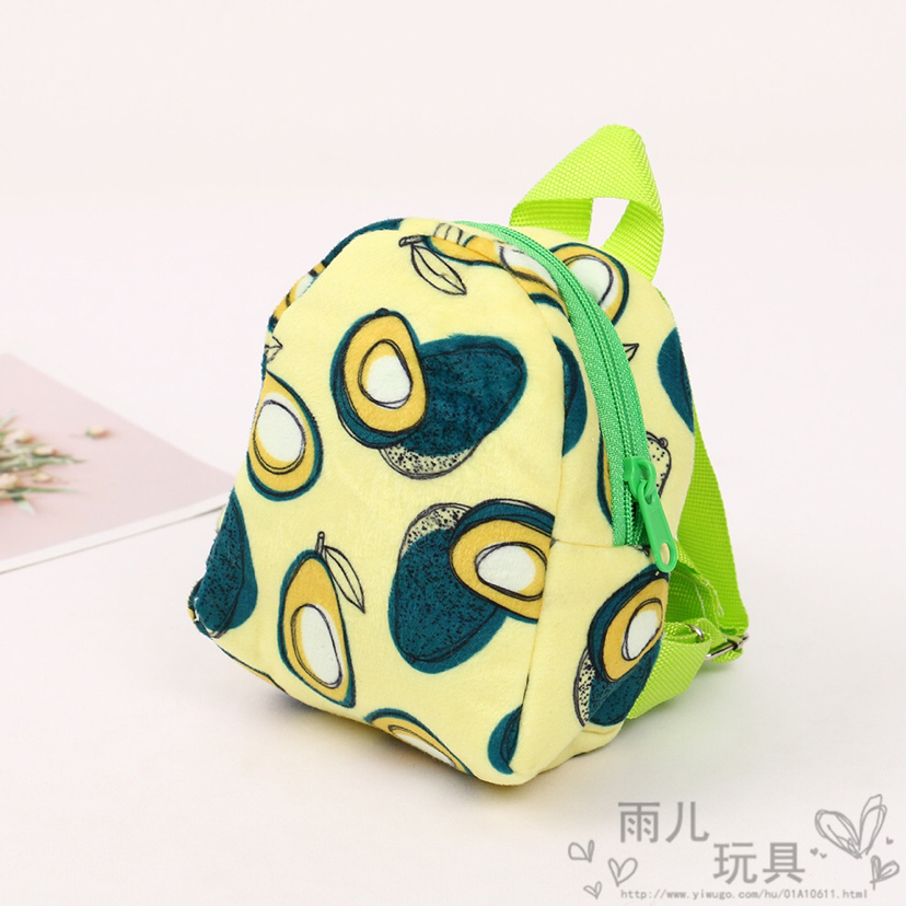 Plush Toy Bag Kids' Toy Bag Avocado Coin Purse Pet Backpack Pet Supplies Pouch Plush Toy Bag Kids' Toy Bag Avocado Coin Purse Pet Backpack Pet Supplies Pouch