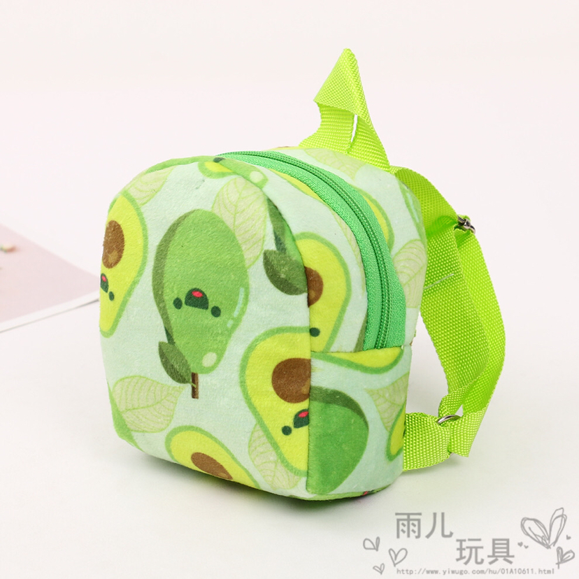 Plush Toy Bag Kids' Toy Bag Avocado Coin Purse Pet Backpack Pet Supplies Pouch Plush Toy Bag Kids' Toy Bag Avocado Coin Purse Pet Backpack Pet Supplies Pouch
