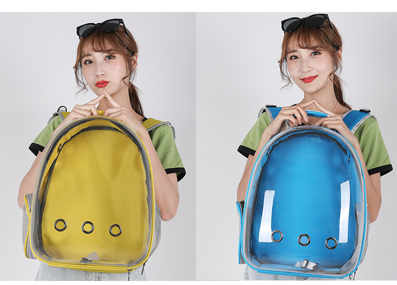 Cat Bag Pet Backpack out Portable Transparent Capsule Pet Bag out Cat Supplies Breathable Backpack Cat Bag Pet Backpack out Portable Transparent Capsule Pet Bag out Cat Supplies Breathable Backpack