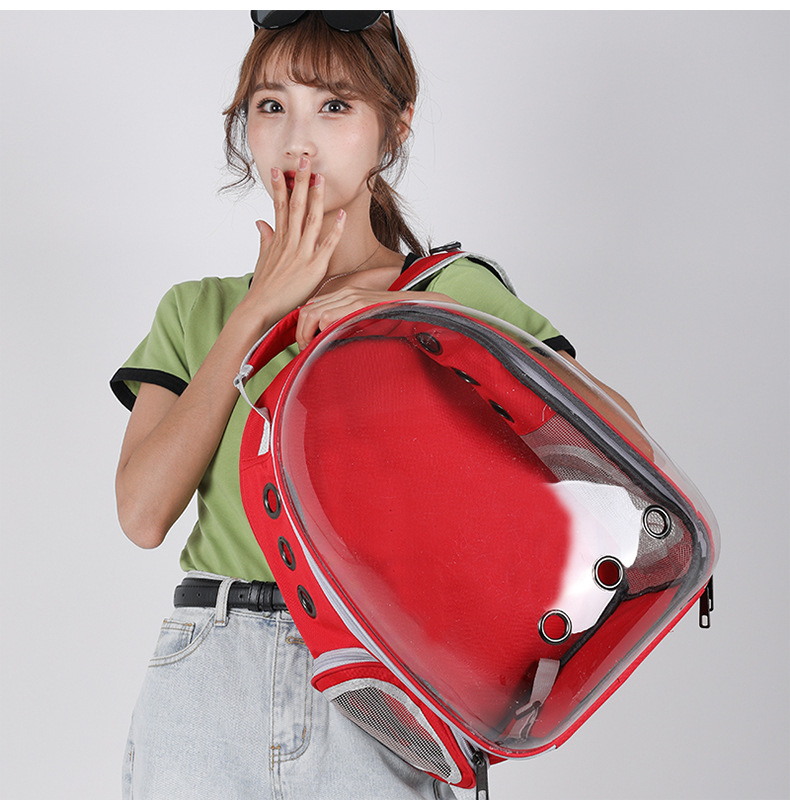 Cat Bag Pet Backpack out Portable Transparent Capsule Pet Bag out Cat Supplies Breathable Backpack Cat Bag Pet Backpack out Portable Transparent Capsule Pet Bag out Cat Supplies Breathable Backpack