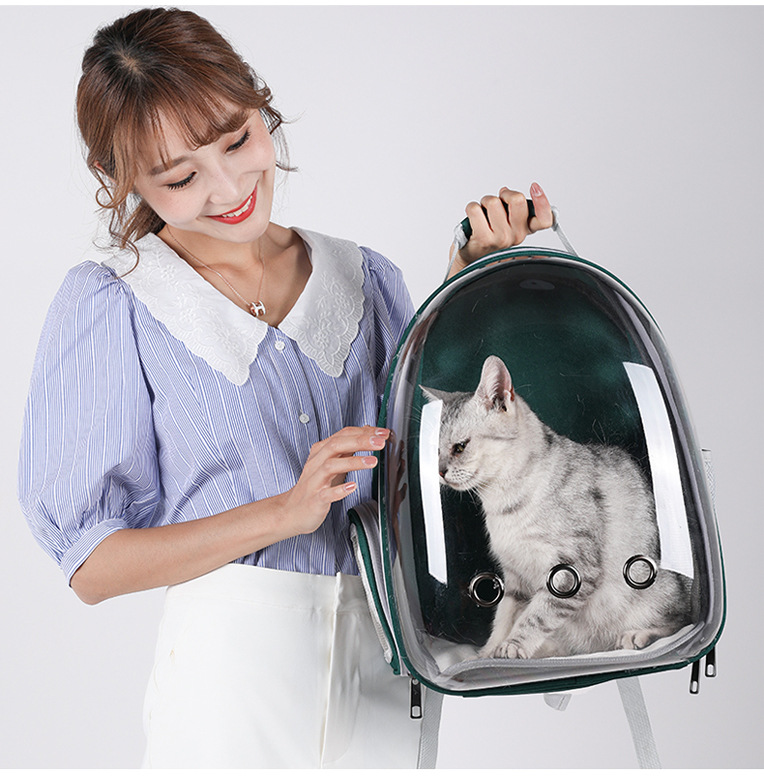 Cat Bag Pet Backpack out Portable Transparent Capsule Pet Bag out Cat Supplies Breathable Backpack Cat Bag Pet Backpack out Portable Transparent Capsule Pet Bag out Cat Supplies Breathable Backpack