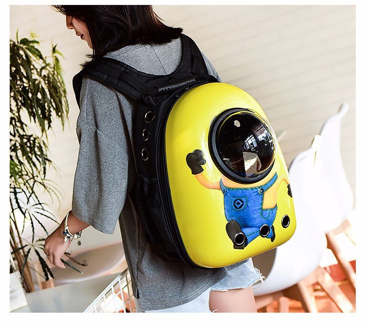 Double Shoulder Breathable Space Capsule Pet Backpack Carry out Transparent Dogs and Cats Backpack Pet Supplies Pet Bag Double Shoulder Breathable Space Capsule Pet Backpack Carry out Transparent Dogs and Cats Backpack Pet Supplies Pet Bag