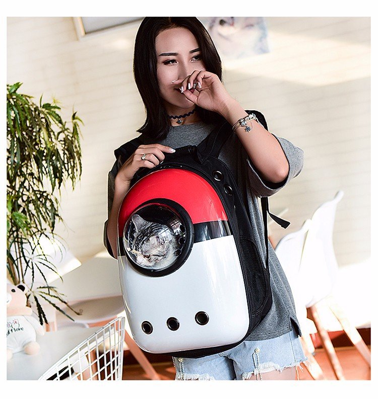 Double Shoulder Breathable Space Capsule Pet Backpack Carry out Transparent Dogs and Cats Backpack Pet Supplies Pet Bag Double Shoulder Breathable Space Capsule Pet Backpack Carry out Transparent Dogs and Cats Backpack Pet Supplies Pet Bag