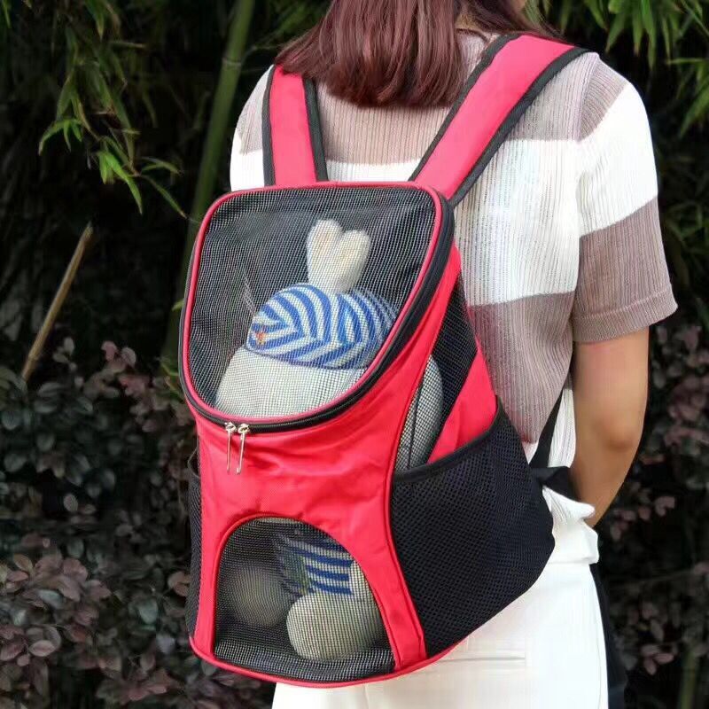 New Pet Backpack Cat Dog Portable Travel Bag Backpack Chest Bag Lightweight Breathable for Pets