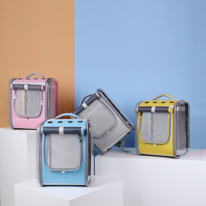 Cat Bag Outdoor Portable Cat Backpack Space Capsule CAT School Bag Cat Cage Walking Cat Bag Cat Diaper Bag Pet Backpack