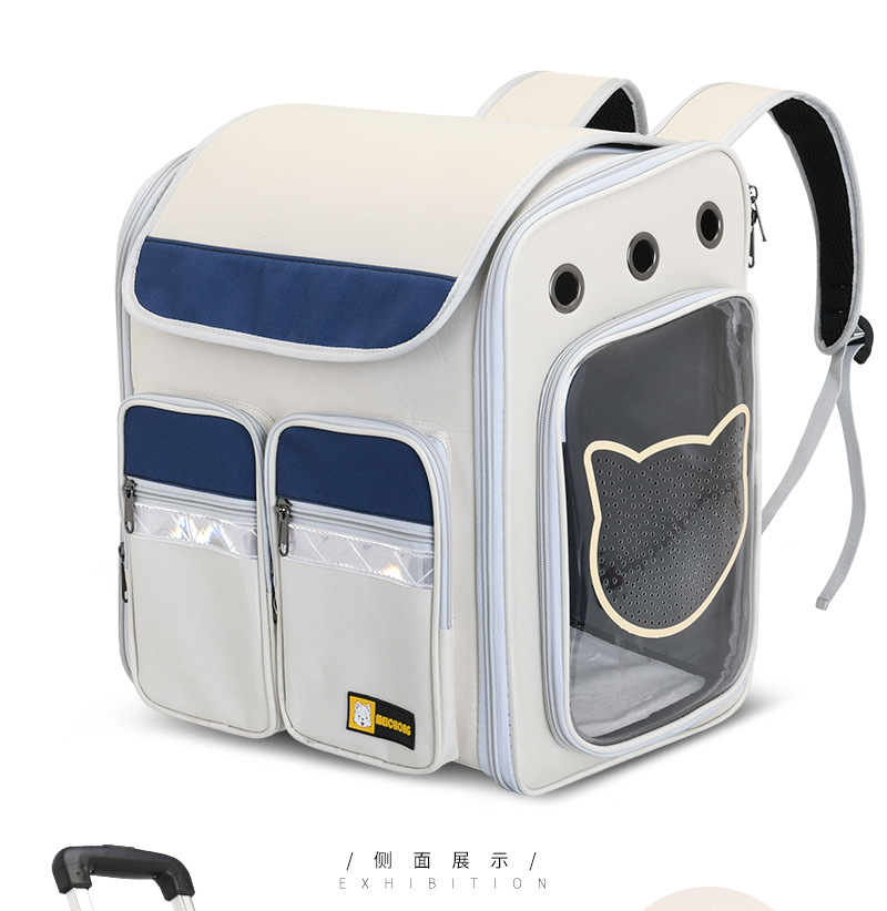 New Pet Trolley Bag Large Capacity Pet Luggage Pet Bag Dog Bag Pet Backpack Cat Bag New Pet Trolley Bag Large Capacity Pet Luggage Pet Bag Dog Bag Pet Backpack Cat Bag