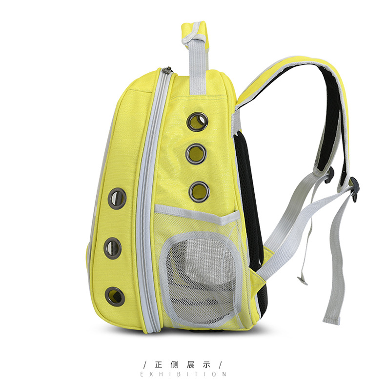 New Pet Bag Pet Backpack Solid Color Cat Bag Transparent Space Bag Outdoor Portable Space Capsule Dog Backpack New Pet Bag Pet Backpack Solid Color Cat Bag Transparent Space Bag Outdoor Portable Space Capsule Dog Backpack