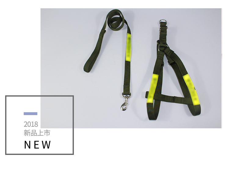 Factory Customized Alloy Back Chest and Back Pet Supplies Large Dog Alloy Buckle Chest Strap Pet Hand Holding Rope Wholesale Factory Customized Alloy Back Chest and Back Pet Supplies Large Dog Alloy Buckle Chest Strap Pet Hand Holding Rope Wholesale