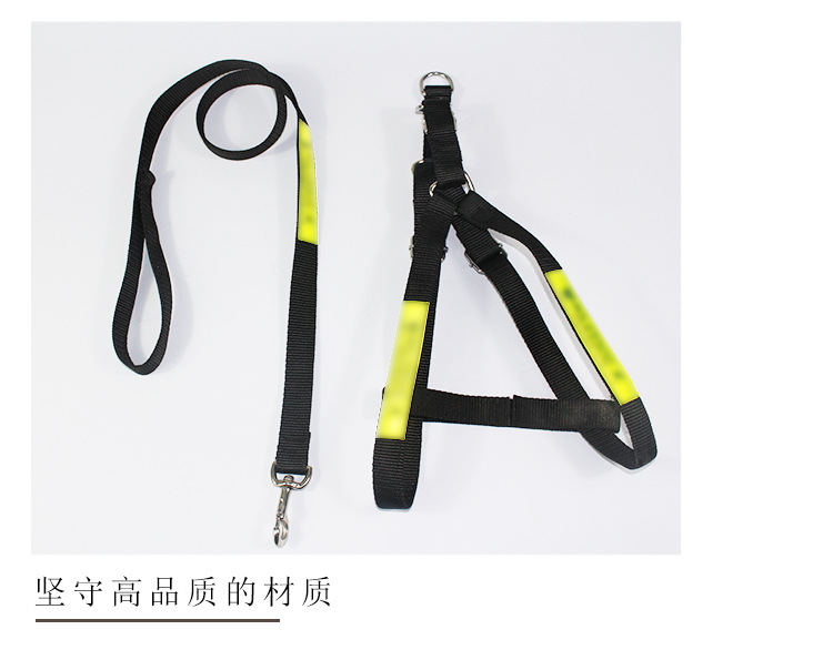 Factory Customized Alloy Back Chest and Back Pet Supplies Large Dog Alloy Buckle Chest Strap Pet Hand Holding Rope Wholesale Factory Customized Alloy Back Chest and Back Pet Supplies Large Dog Alloy Buckle Chest Strap Pet Hand Holding Rope Wholesale