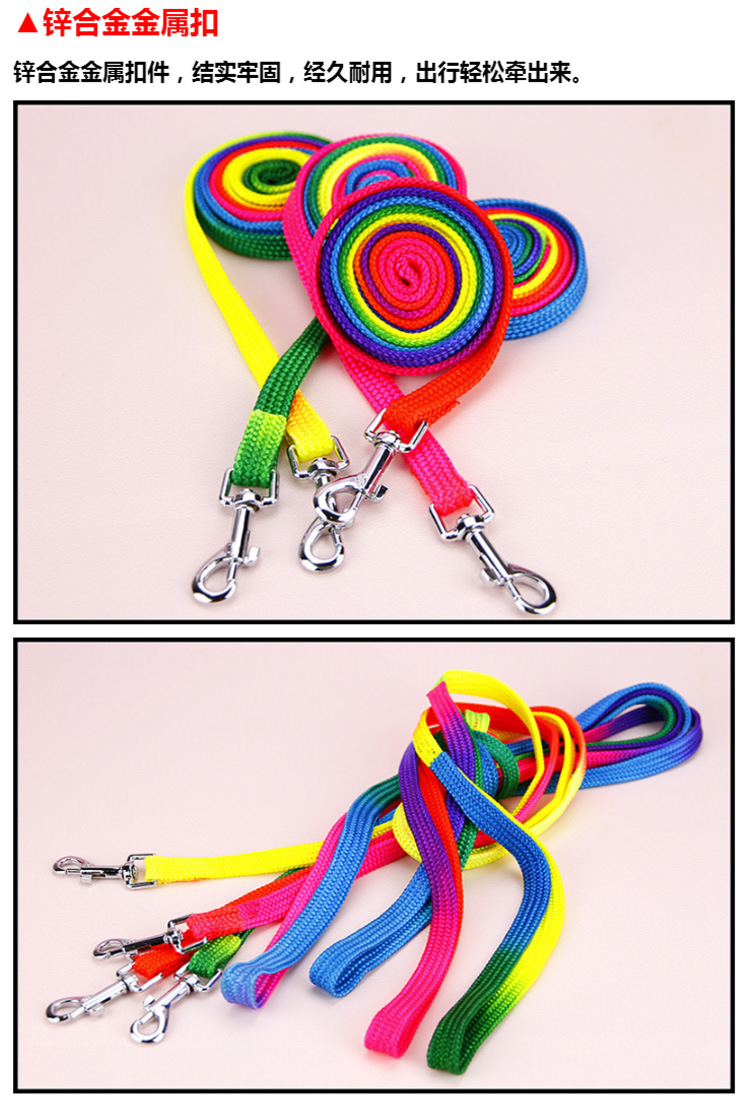 T Pet Supplies Wholesale Colorful Nylon Chest and Back Cover Hand Holding Rope Teddy Dog Leash Cat Nylon Tow Rope Hand Holding Rope T Pet Supplies Wholesale Colorful Nylon Chest and Back Cover Hand Holding Rope Teddy Dog Leash Cat Nylon Tow Rope Hand Holding Rope