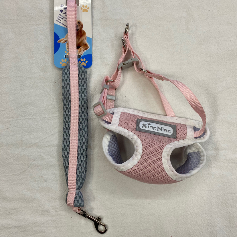 Pet Chain Breathable Mesh Webbing Chest Back for Cats and Dogs Pet Chain Breathable Mesh Webbing Chest Back for Cats and Dogs