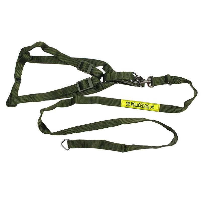 Wholesale Double-Layer Army Green Chest and Back Pet Supplies Pet Collar Traction Belt Retractable Reflective Dog Traction Wholesale Double-Layer Army Green Chest and Back Pet Supplies Pet Collar Traction Belt Retractable Reflective Dog Traction