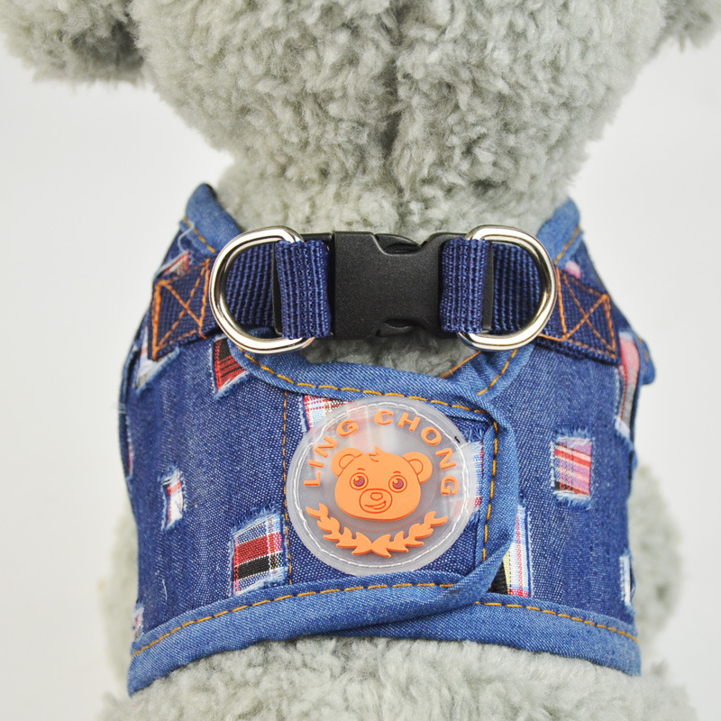 Upgraded Pet Vest Cowboy Chest Back Dog Cowboy Hand Holding Rope Cat Leash Set for Cats and Dogs Upgraded Pet Vest Cowboy Chest Back Dog Cowboy Hand Holding Rope Cat Leash Set for Cats and Dogs