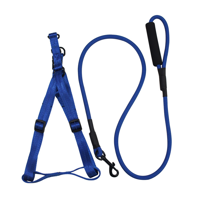 Processing Customized Pet Supplies Hand Holding Rope Dog Chest and Back Nylon Dog Rope Amazon Pet Collar