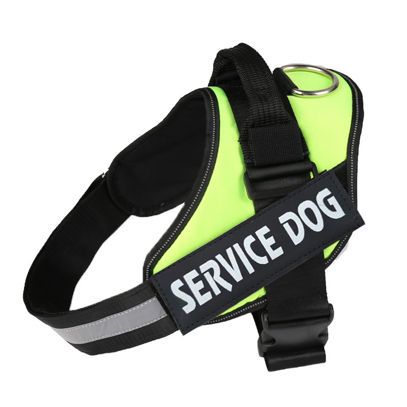 Service Dog Pet Supplies Explosion-Proof Medium Large Dog Chest Back Dog Supplies Traction Rope Factory Direct Sales Service Dog Pet Supplies Explosion-Proof Medium Large Dog Chest Back Dog Supplies Traction Rope Factory Direct Sales