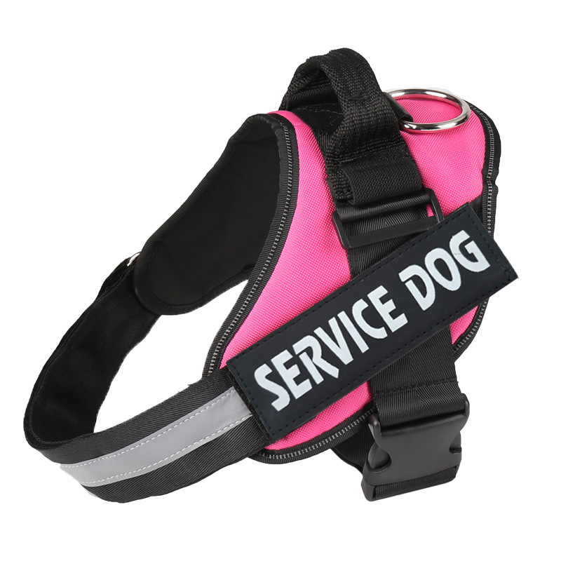 Service Dog Pet Supplies Explosion-Proof Medium Large Dog Chest Back Dog Supplies Traction Rope Factory Direct Sales Service Dog Pet Supplies Explosion-Proof Medium Large Dog Chest Back Dog Supplies Traction Rope Factory Direct Sales