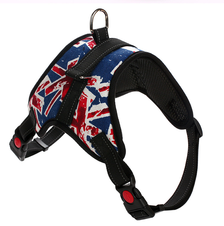 Pet's Chest-Back Medium Large Dog Dog Chain Explosion-Proof Chest Strap Dog Leash Dog Hand Holding Rope Factory Direct Sales Pet's Chest-Back Medium Large Dog Dog Chain Explosion-Proof Chest Strap Dog Leash Dog Hand Holding Rope Factory Direct Sales