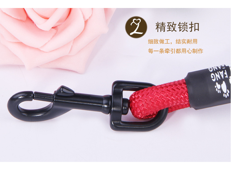 Manufacturer direct selling pet chest back - band traction rope nylon handle round rope climbing chest back cover Manufacturer direct selling pet chest back - band traction rope nylon handle round rope climbing chest back cover