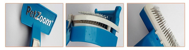 PetZoom pet grooming brush special depilator comb brush cleaning brush TV products PetZoom pet grooming brush special depilator comb brush cleaning brush TV products