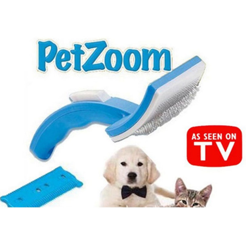 PetZoom pet grooming brush special depilator comb brush cleaning brush TV products