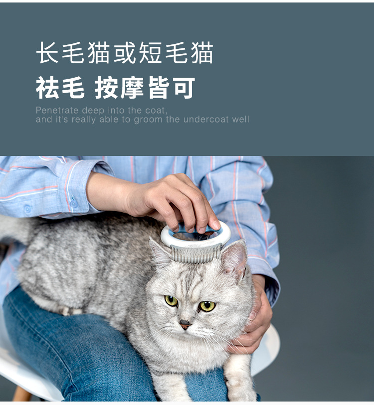 Brand Customized Pet Supplies Pet Comb Cat Comb Float Hair Cleaning Pet Grooming Comb Cat Cleaning Supplies Brand Customized Pet Supplies Pet Comb Cat Comb Float Hair Cleaning Pet Grooming Comb Cat Cleaning Supplies