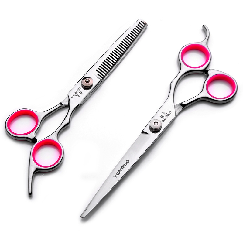 Trimming Hair Pet Scissors Straight Snips 7-Inch Scissors Bend down and Tilt up Scissors Pet Grooming Pet Scissors